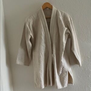 Women's white/Cream Vintage Open-Front Jacket